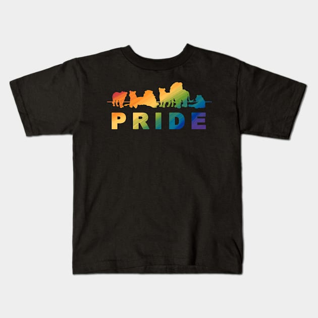 Pride Kids T-Shirt by coridietsch